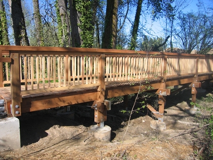 Orchard Lair Pedestrian bridge