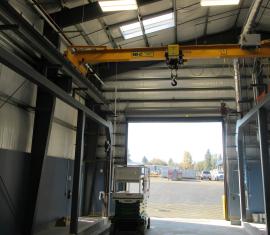 Public Utility Provider Bridge Crane