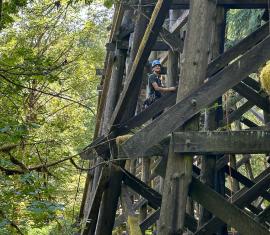 Banks Vernonia Trail Pedestrian Bridge Evaluation