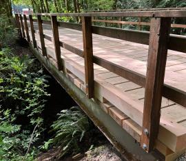 Gales Creek Campground Bridge Repair