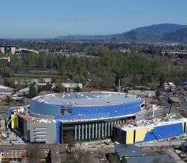 University of Oregon Arena Cladding