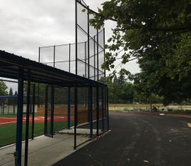 Grant High School Backstop Fence 