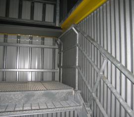 Fire Training Facility Interior Stairs