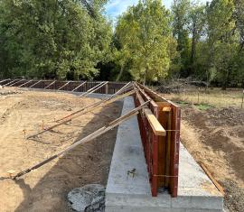 Oakley Estates Phase 01 Retaining Wall