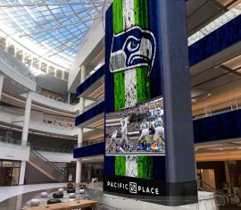 Pacific Place Interior LED Display, Seattle
