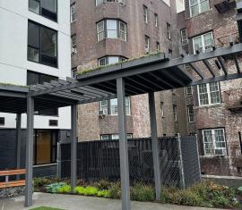 Bedford Green House Pergola Design