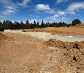 Oakley Estates Phase 01 Retaining Walls