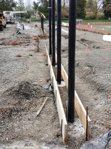 Cast-in-place Fence Footing Design Cast-in-place Fence Footing Design