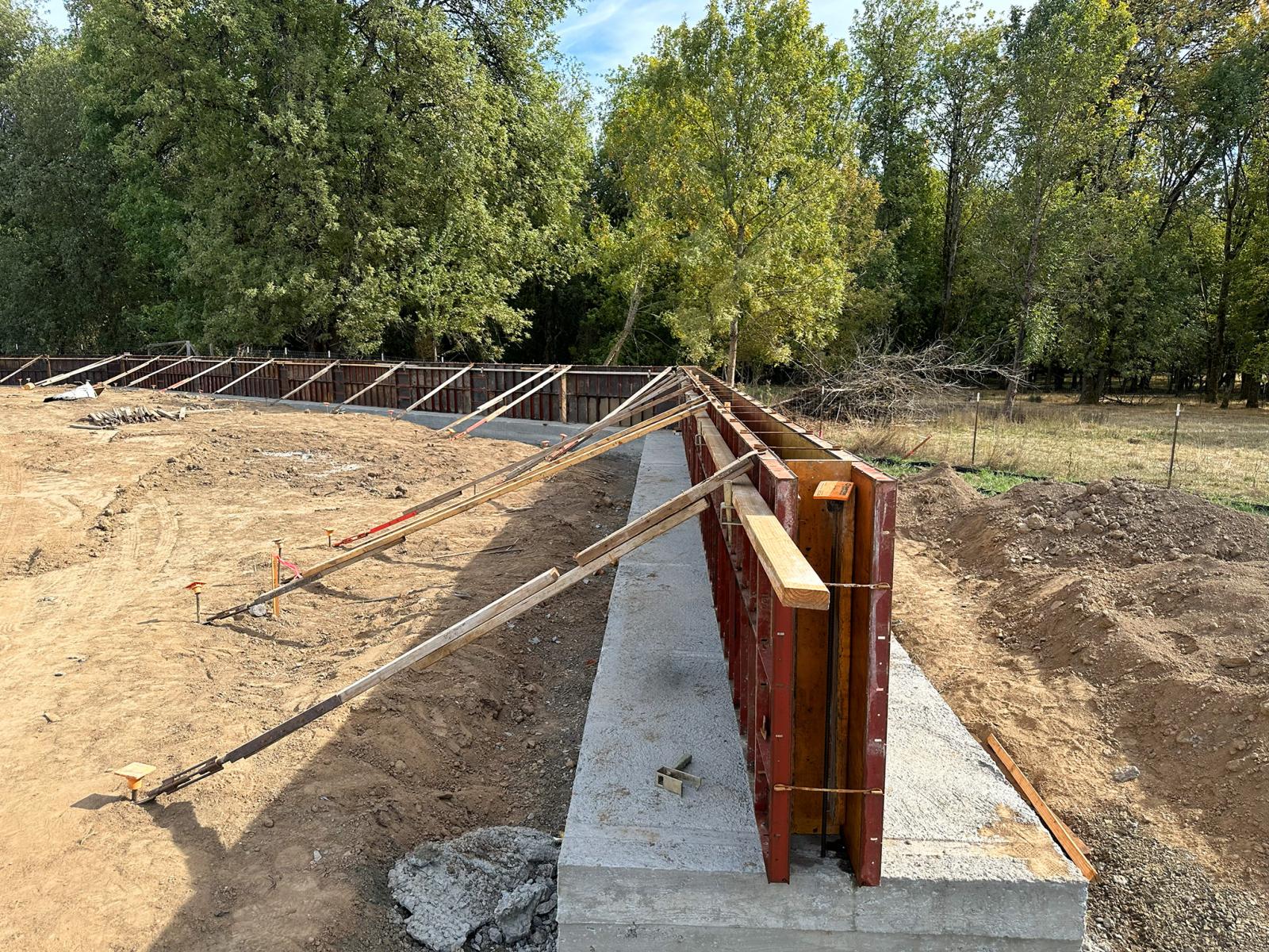 Oakley Estates Phase 01 Retaining Wall